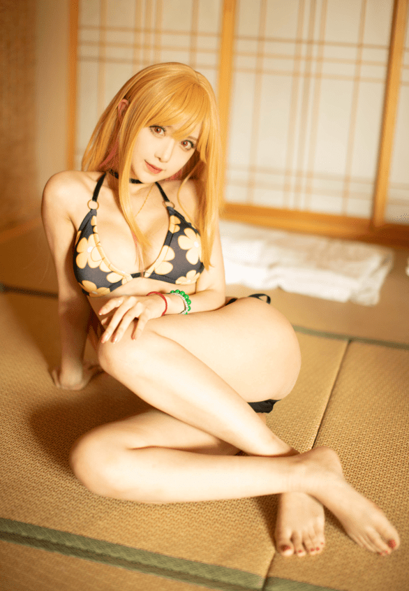 Shika小鹿鹿 – NO.084 喜多川海梦泳装 [42P-321MB]预览图 3