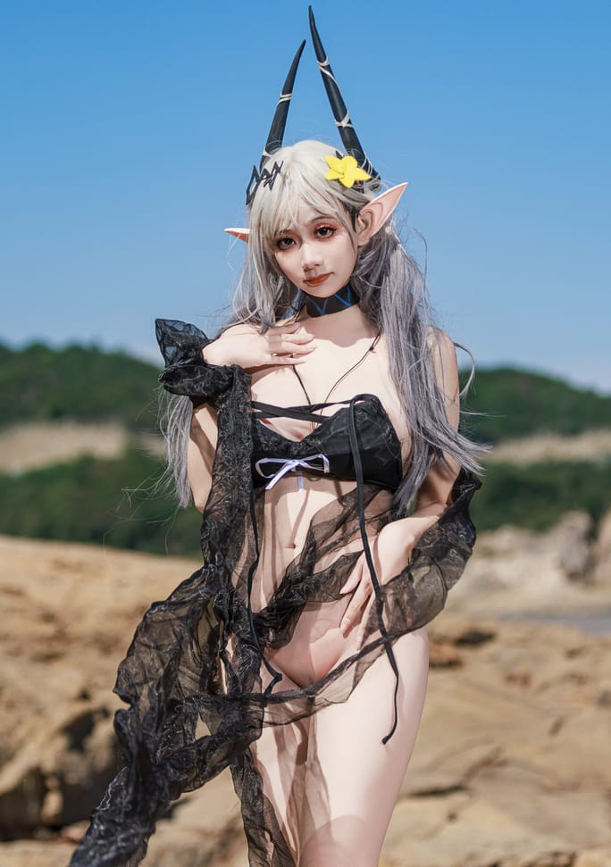 【抢鲜】阿雪雪 – NO.03 泥岩泳装[60P-1.02GB]预览图 1