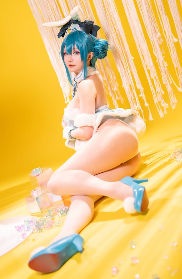 星之迟迟 – NO.166 23年9月计划A Miku-白兔女郎 [77P1V-639M]预览图 2