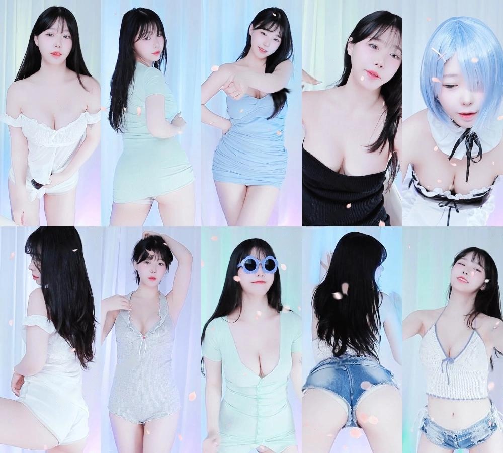 [主播]AfreecaTv韩国BJ尤希24年11月精选舞蹈合集